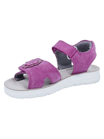 Richter Shoes Skórzane sandały "Sofia" w kolorze fioletowym