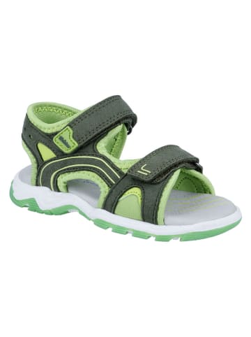 Richter Shoes Sandały "Leon" w kolorze zielonym