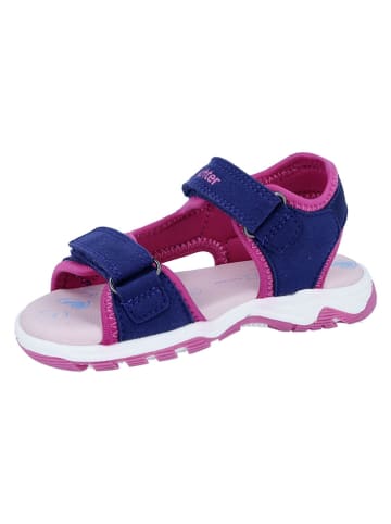 Richter Shoes Sandalen donkerblauw/roze