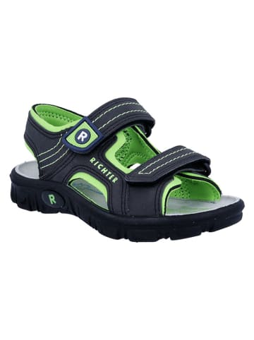 Richter Shoes Sandalen "Adventure" in Schwarz