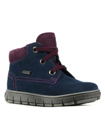Richter Shoes Botki w kolorze granatowym