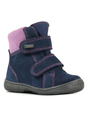 Richter Shoes Botki w kolorze granatowym