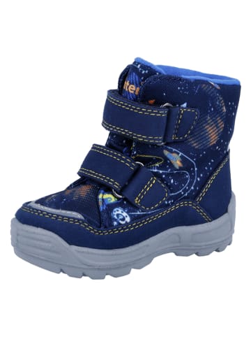 Richter Shoes Kozaki zimowe "Freestyle" w kolorze granatowym