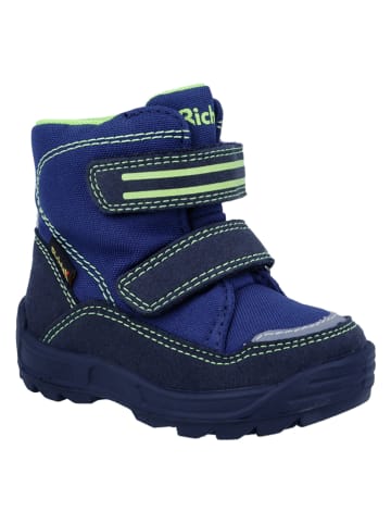 Richter Shoes Kozaki zimowe "Freestyle" w kolorze granatowym