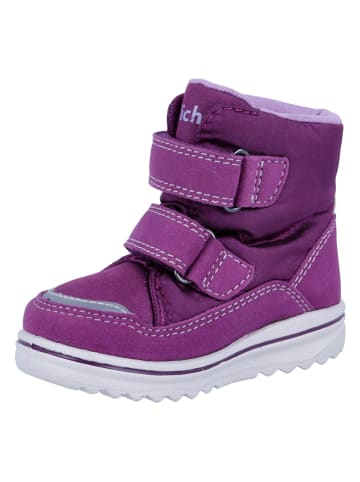 Richter Shoes Kozaki zimowe "Snow" w kolorze fioletowym