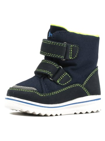Richter Shoes Kozaki zimowe "Freestyle" w kolorze granatowym