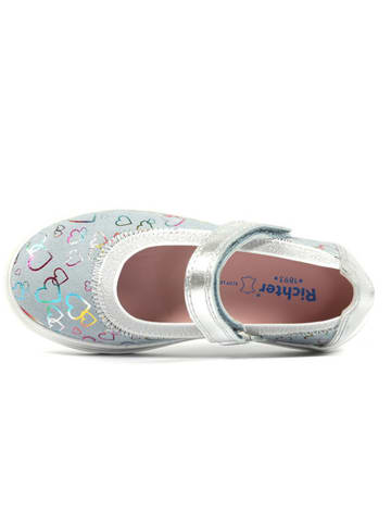 Richter Shoes Ballerina's "Ilva" grijs