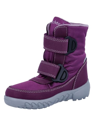 Richter Shoes Kozaki zimowe "Husky" w kolorze fioletowym