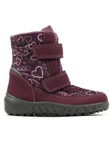 Richter Shoes Kozaki zimowe "Husky" w kolorze fioletowym