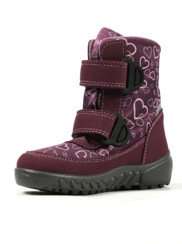 Richter Shoes Kozaki zimowe "Husky" w kolorze fioletowym