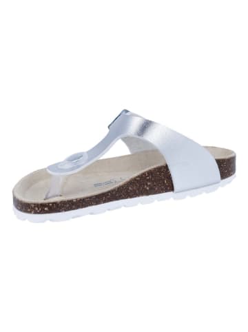 Richter Shoes Japonki "Bios" w kolorze srebrnym