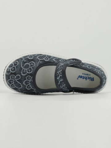 Richter Shoes Kapcie "Yolli" w kolorze antracytowym