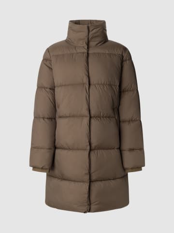 Pepe Jeans Doorgestikte mantel lichtbruin