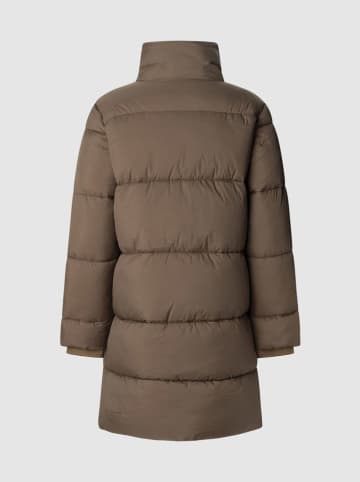 Pepe Jeans Doorgestikte mantel lichtbruin