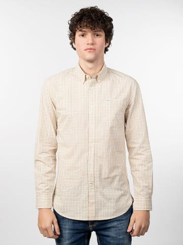 Pepe Jeans Blouse "Lincoln" - regular fit - beige