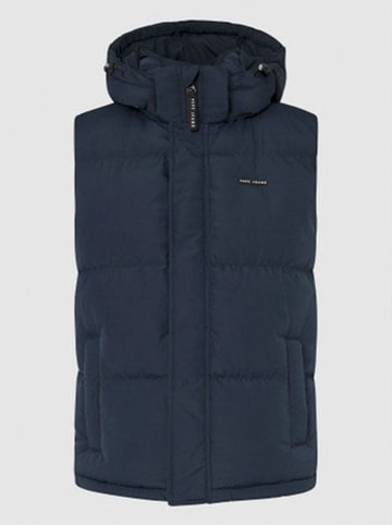 Pepe Jeans Doorgestikte bodywarmer "Teddy" donkerblauw