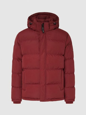 Pepe Jeans Steppjacke "Tobias" in Bordeaux