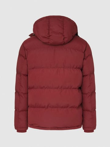 Pepe Jeans Kurtka pikowana "Tobias" w kolorze bordowym