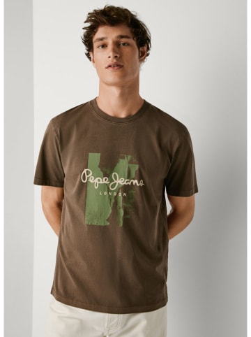 Pepe Jeans Shirt in Hellbraun