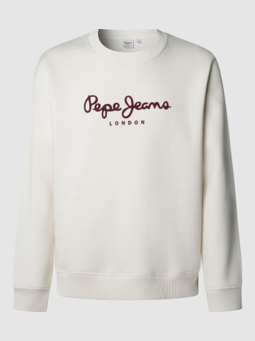 Pepe Jeans Bluza w kolorze kremowym