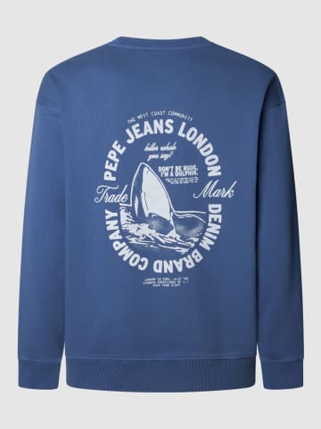 Pepe Jeans Sweatshirt in Blau