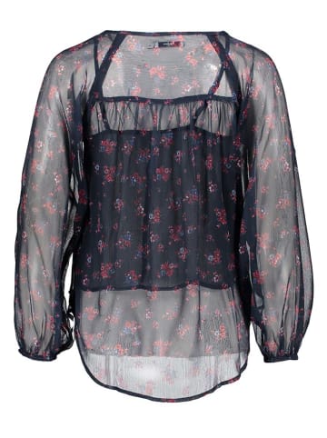 Pepe Jeans Bluse in Dunkelblau