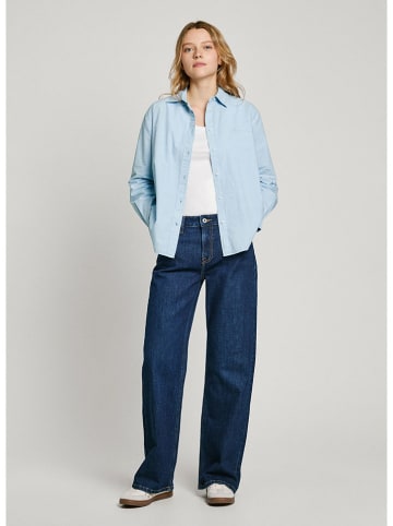 Pepe Jeans Blouse "Bego" lichtblauw