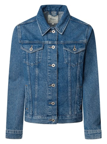 Pepe Jeans Kurtka dżinsowa - Regular fit - w kolorze niebieskim