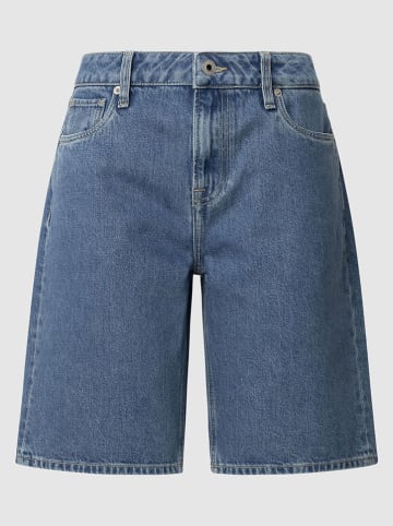 Pepe Jeans Bermudy dżinsowe w kolorze niebieskim