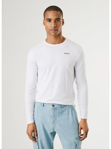 Pepe Jeans Longsleeve in Weiß