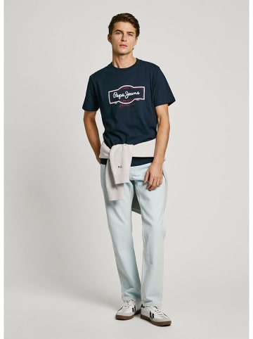 Pepe Jeans Koszulka "Daxton" w kolorze granatowym