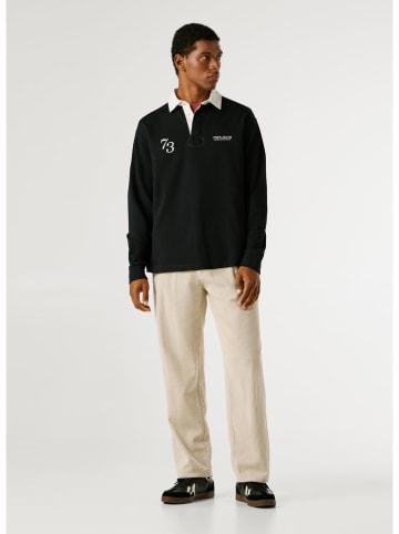 Pepe Jeans Koszulka polo "Cameron" w kolorze czarnym