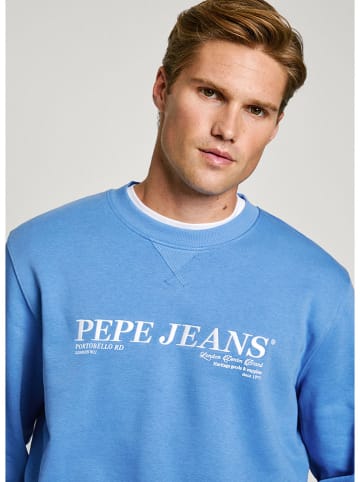 Pepe Jeans Bluza "Dylan" w kolorze niebieskim