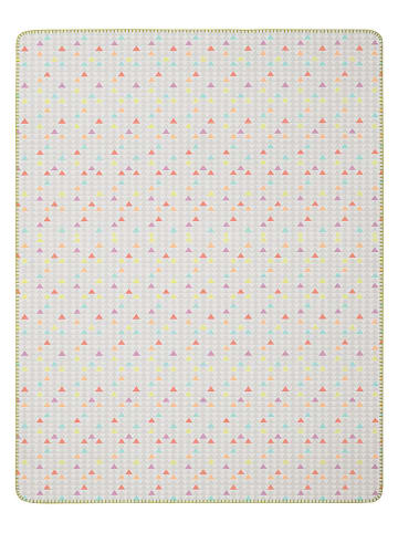 biederlack Babydeken ''Triomino'' grijs/meerkleurig - (L)100 x (B)75 cm