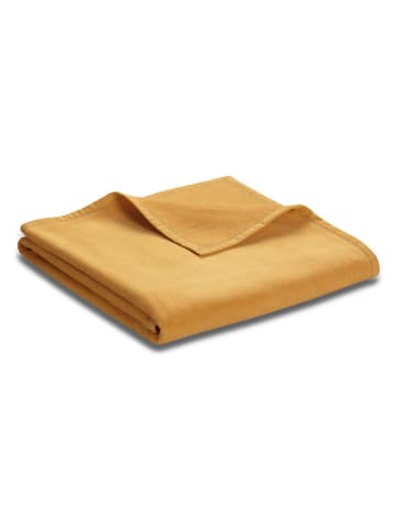 biederlack Kniedecke in Gelb - (L)150 x (B)100 cm