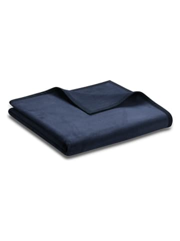 biederlack Kniedeken donkerblauw - (L)150 x (B)100 cm
