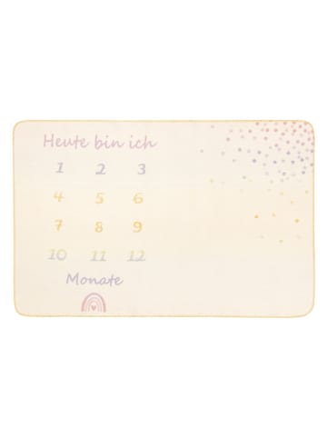 biederlack Kniedecke ''Milestone'' in Beige - (L)150 x (B)100 cm