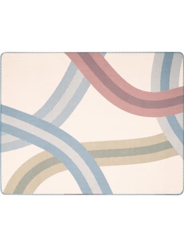 biederlack Kniedeken ''Turn'' beige/meerkleurig - (L)150 x (B)100 cm