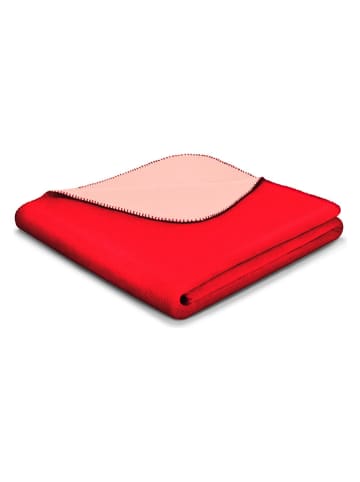 biederlack Wohndecke in Rot/ Rosa - (L)200 x (B)150 cm