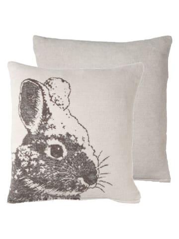 biederlack Kussenhoes ''Schneehase'' beige - (L)50 x (B)50 cm