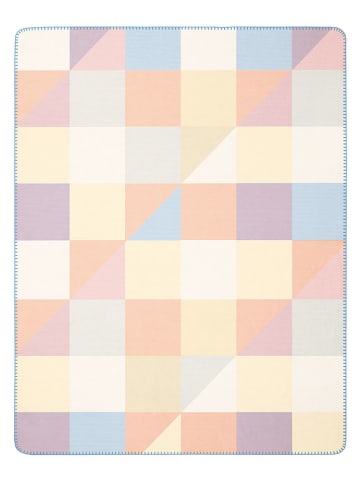 biederlack Koc "Terrazzo" ze wzorem - 200 x 150 cm