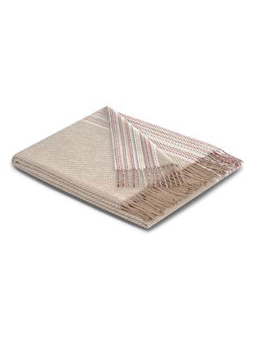 biederlack Plaid ''Essence'' beige - (L)190 x (B)140 cm