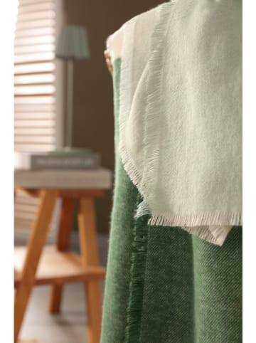 biederlack Plaid ''Ever Stripe'' in Grün/ Gelb - (L)170 x (B)130 cm