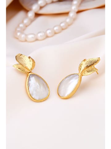 Pierres delicates Vergold. Ohrringe mit Edelsteinen