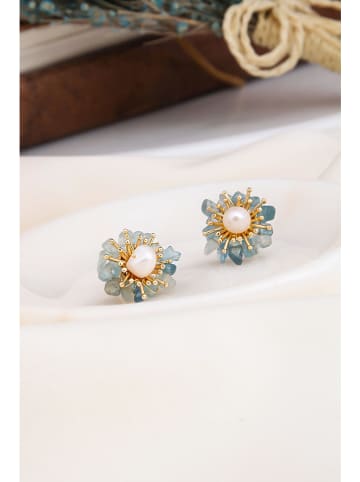 Pierres delicates Pareloorstekers wit met edelstenen