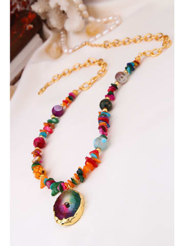 L'Atelier de Gaia Naszyjnik z zawieszką - dł. 45 cm