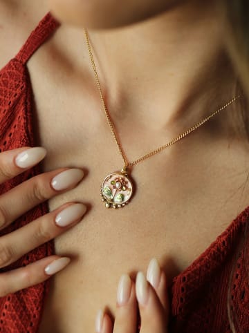 Pierres de Jade 2-delige sieradenset: ketting en oorstekers