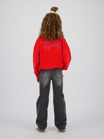 Vingino Spijkerbroek - wide leg - antraciet