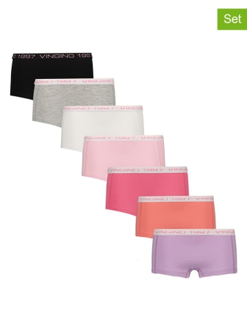Vingino 7er-Set: Pantys in Bunt