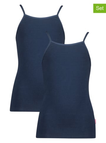 Vingino 2-delige set: onderhemden donkerblauw